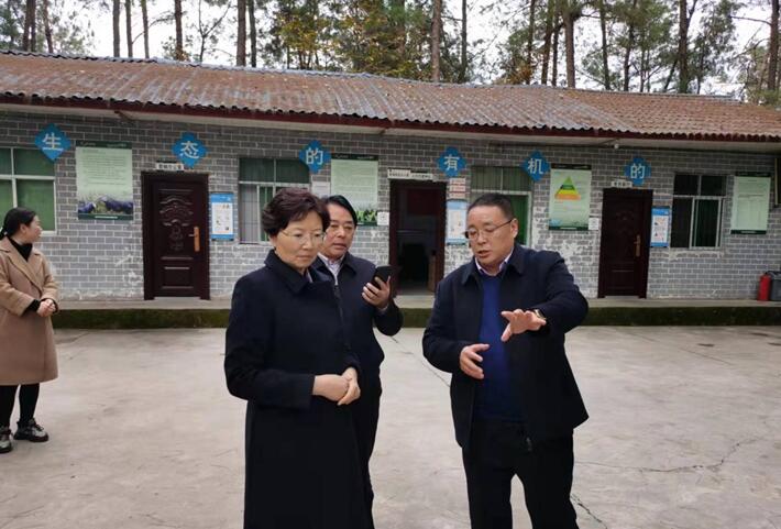 巴中市委常委，市委統(tǒng)戰(zhàn)部部長(zhǎng)、市總工會(huì)主席溫奇志、通江縣縣委書(shū)記孫輝一行來(lái)公司調(diào)研