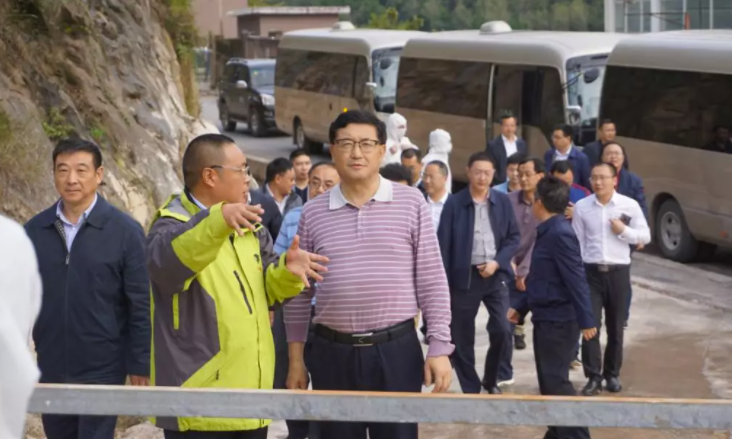 堯斯丹副省長一行專訪巴山牧業